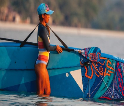 Starboard Shoulder Strap & Paddle Holder