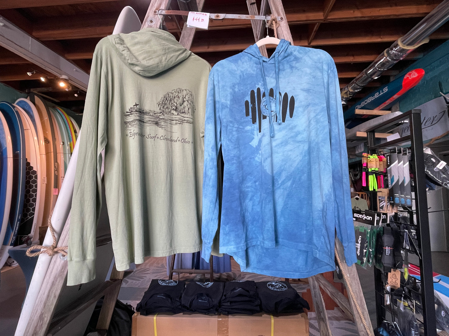 Sun Hoodie Long Sleeve T-Shirt