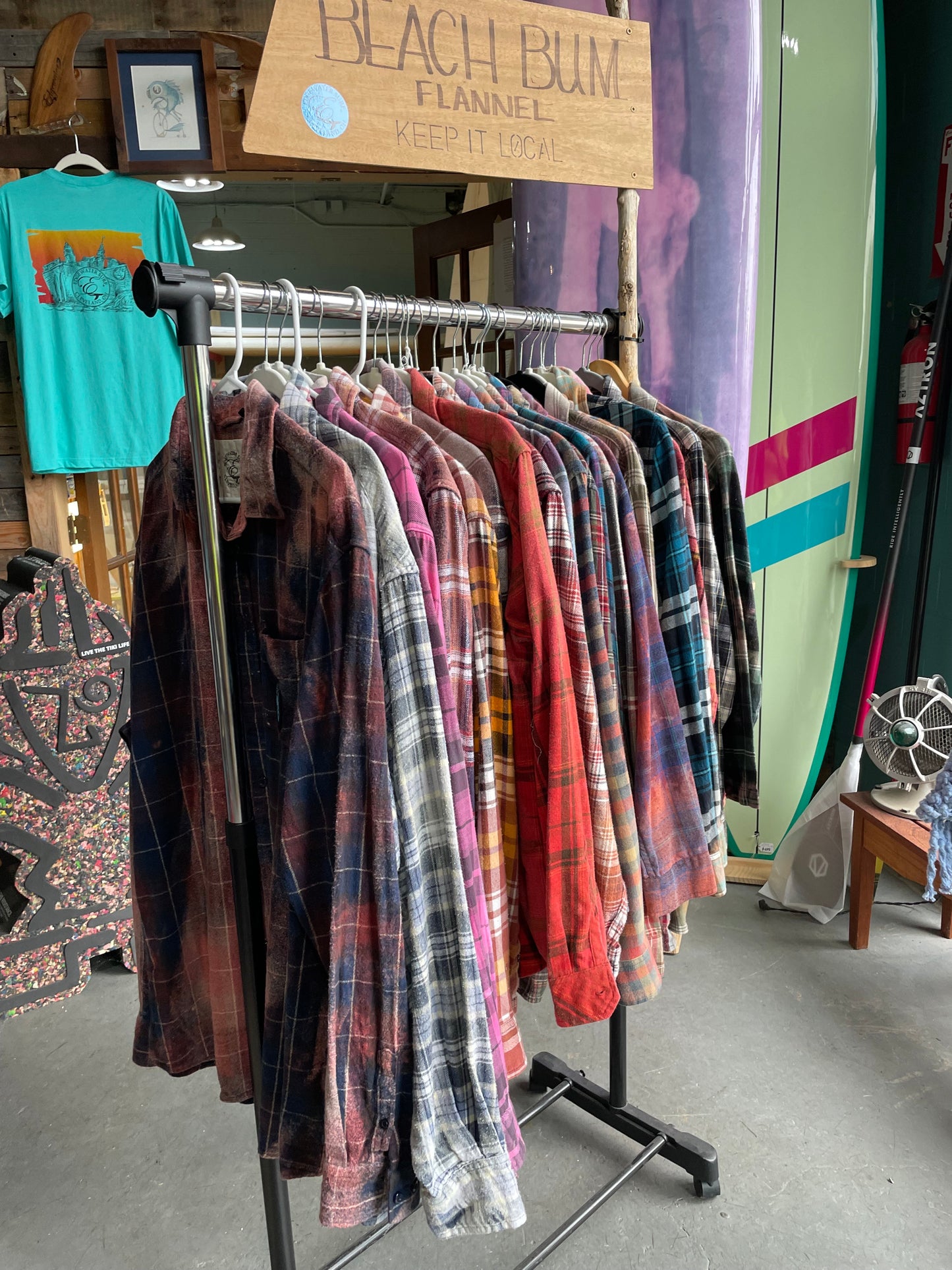 Beach Bum Flannel - - Edgewater