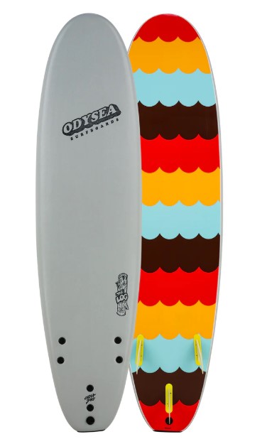 Catch Surf Plank 9’0” single fin cool grey surfboard