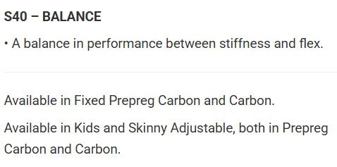 Starboard Paddle Enduro Carbon L 29MM 2PC ADJ Carbon S35