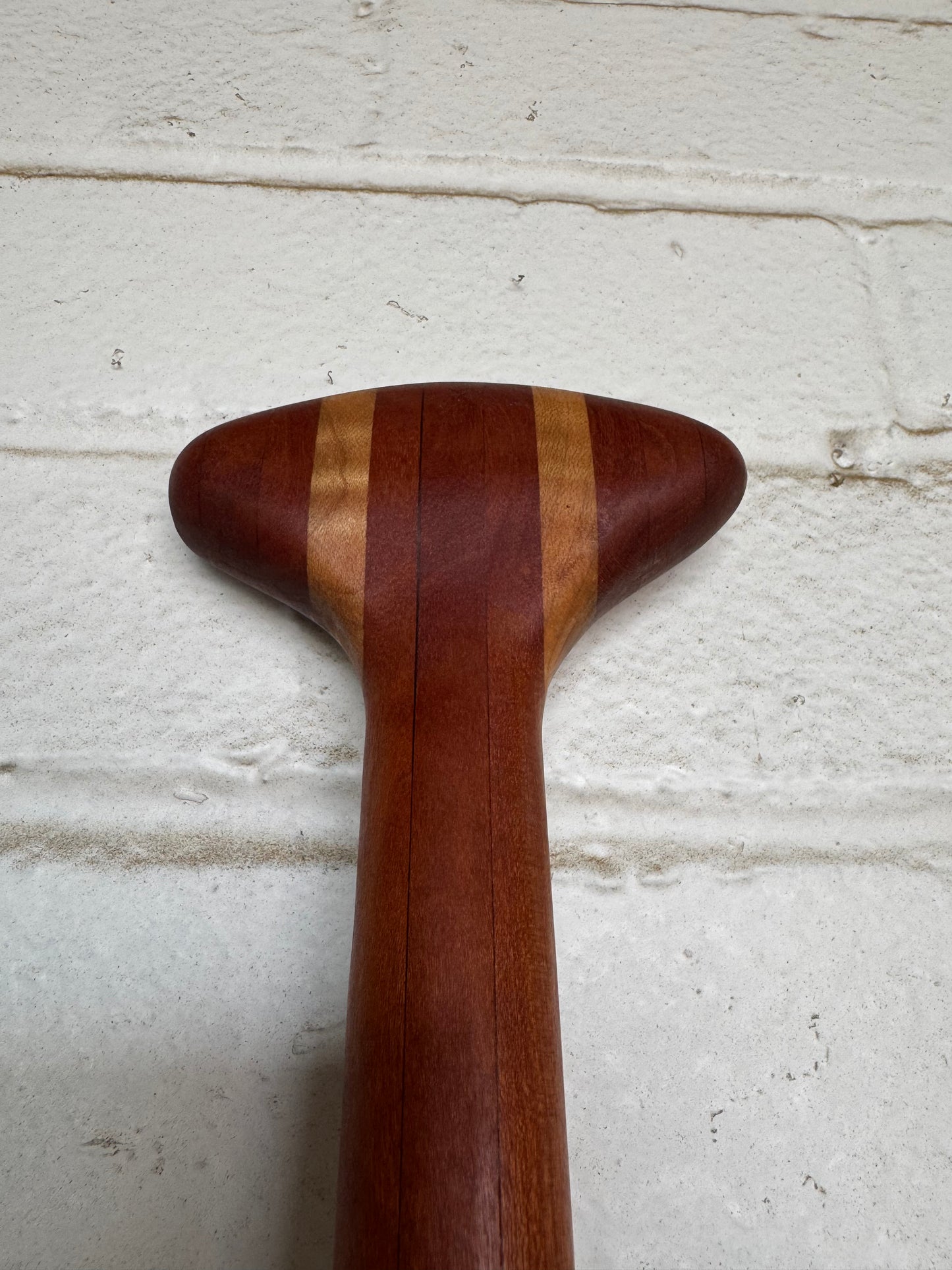 Edgewater Surf Custom Cherry, Curly Maple & Driftwood Live Edge SUP Paddle