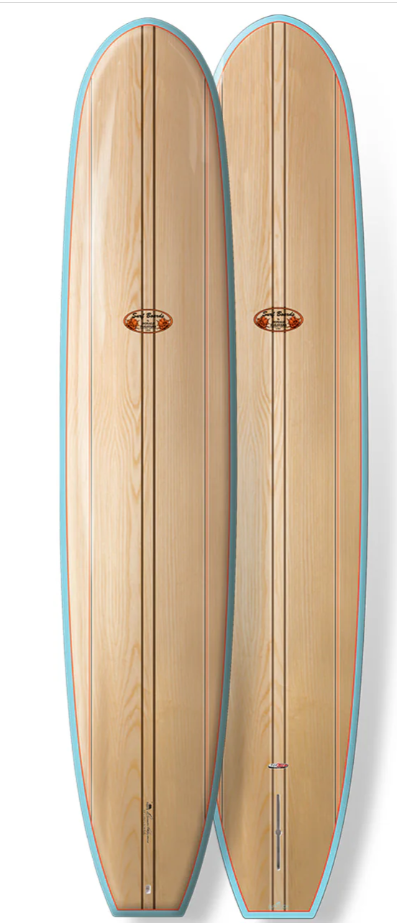 Takayama Model T 9'6" Tuflite Woody Longboard Surfboard