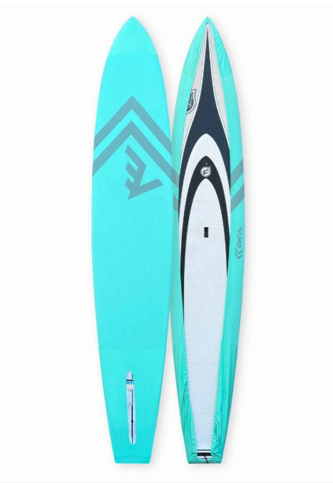 4 Way Stretch SUP Paddleboard Cover - Gray - 12'6"-14'0"