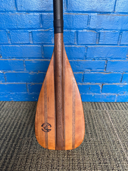 SUP Carbon Fiber Wooden paddle for Lake Erie
