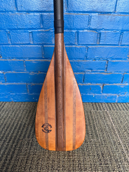 SUP Carbon Fiber Wooden paddle for Lake Erie