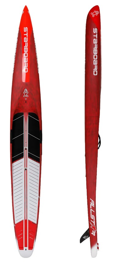 Starboard All Star SUP 14'x23" Blue Carbon Sandwich with board bag 2026 paddleboard