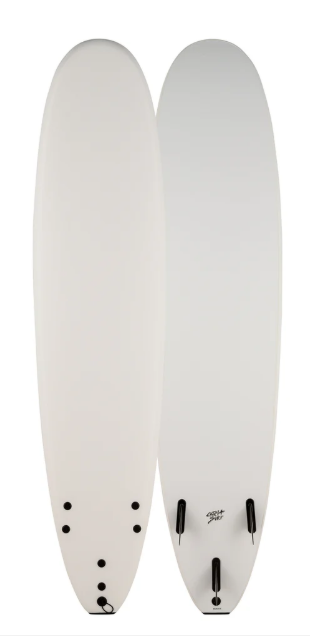 Catch Surf Blank Series 8’0” Log tri fin white Surfboard