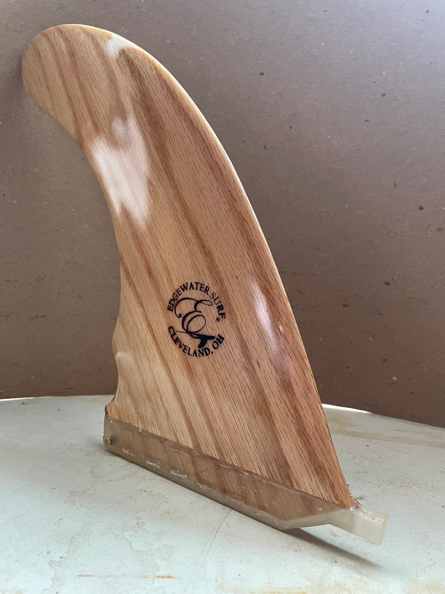 Edgewater Surf 9" all-around Fin SUP wood-core US box