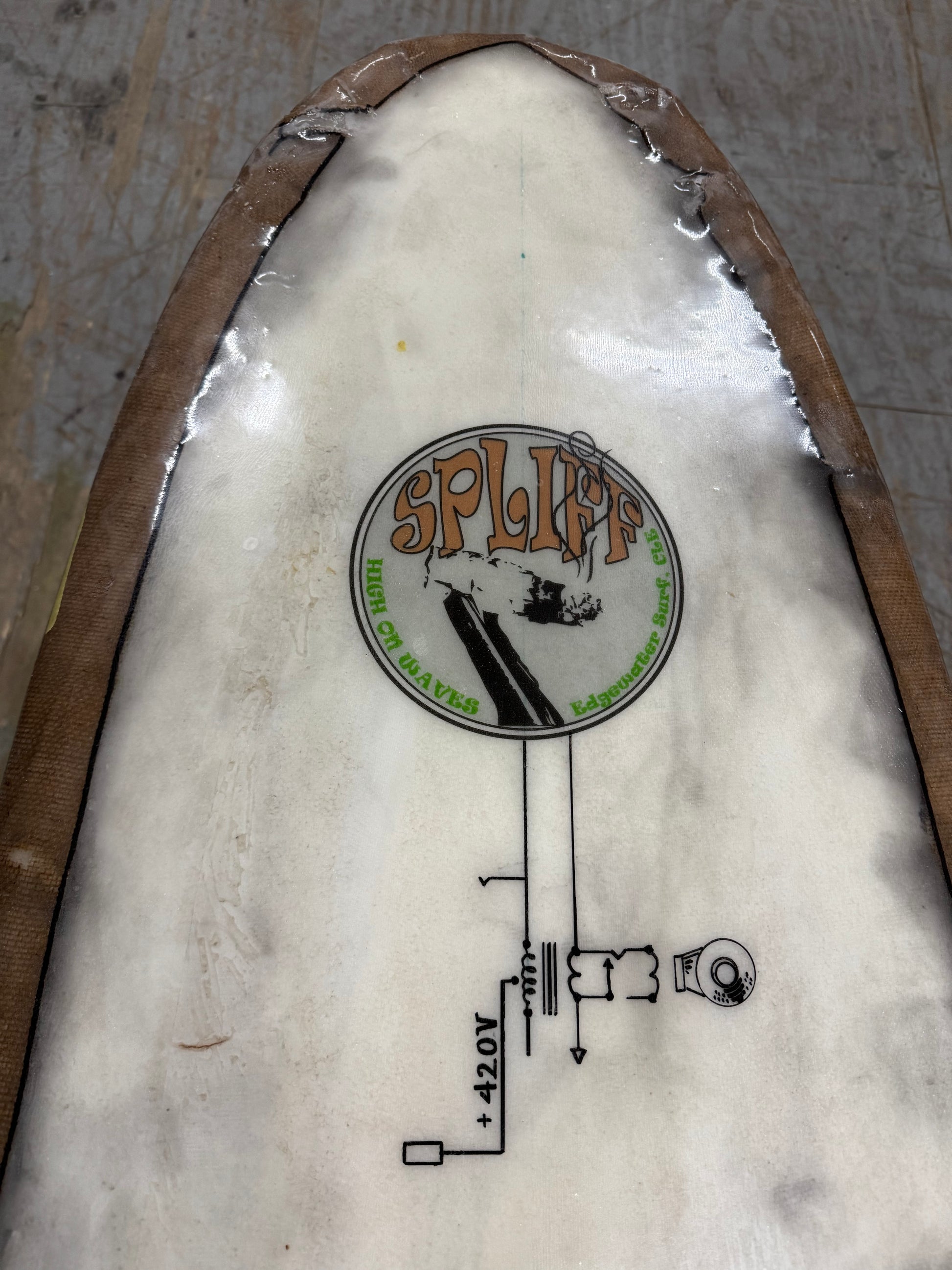 Custom surfboard Cleveland Ohio Edgewater Surf
