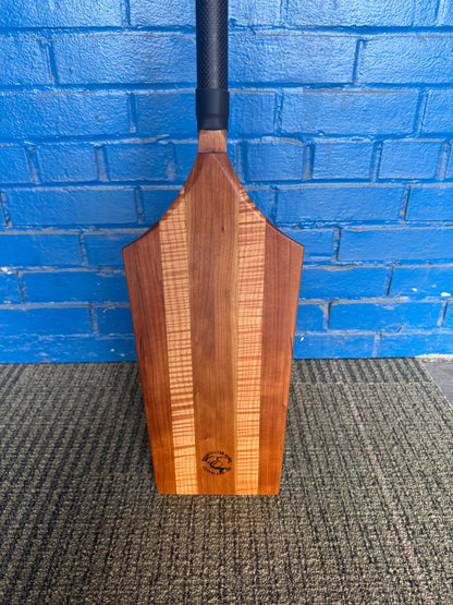 Edgewater Surf Custom Carbon Fiber Wooden Paddle - Rectangle Blade