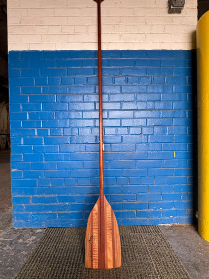 Edgewater Surf Custom Cherry, Curly Maple & Driftwood Live Edge SUP Paddle