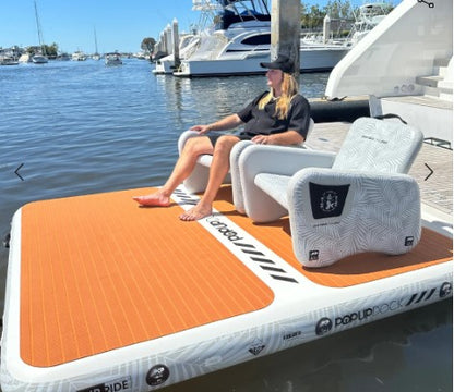 Pop Popup Dock 8'x7'x8" 9 inflatable dock