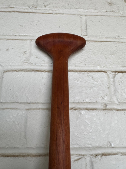 Handmade cherry and walnut wooden stand up paddle by Edgewater Surf in Lakewood Ohio