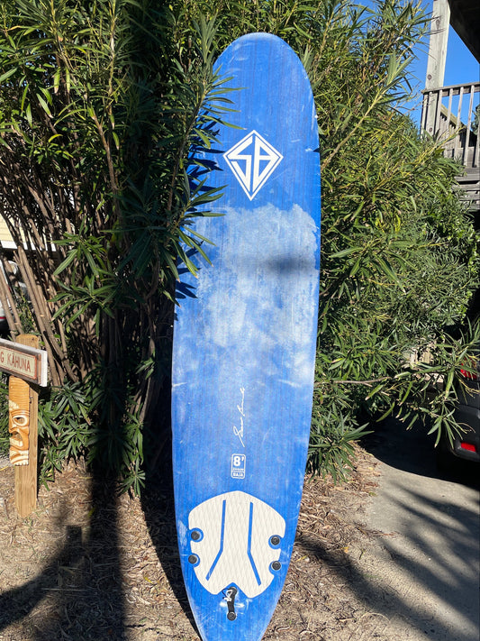 Scott Burne 8'0" Soft Top Surfboard - Used