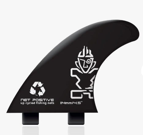 Starboard Side Bite Fins Net Positive 114mm/4.5" Twin Tab FCS Style