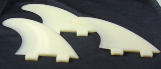 FCS Thruster Set M7 Natural Glass Flex Tri Fin