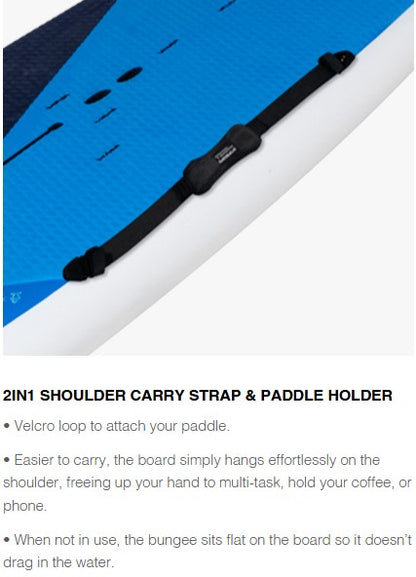 Starboard WIngboard Go ASAP 10'4"x32" SUP windsurfer rail with carry strap