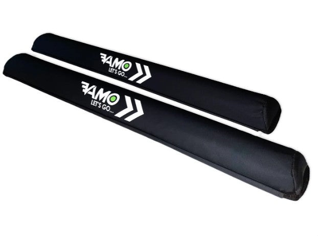 Vehicle Aero Bar Rack Pads - SUP, Surf, kayak Vamo