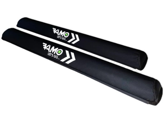 Vehicle Aero Bar Rack Pads - SUP, Surf, kayak Vamo