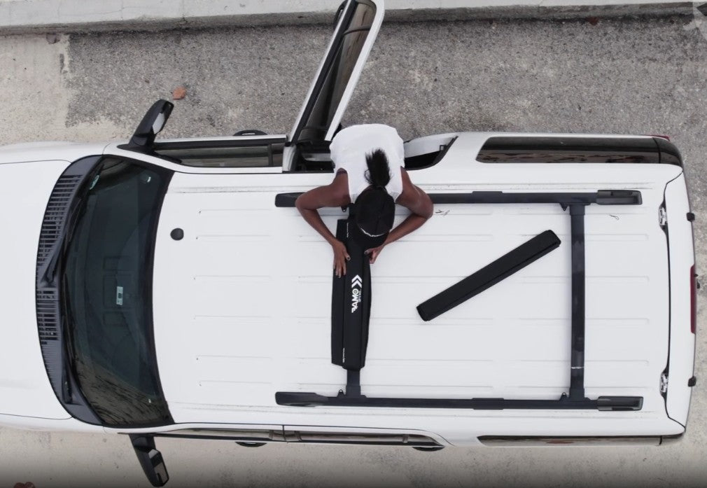 Vehicle Aero Bar Rack Pads - SUP, Surf, kayak Vamo