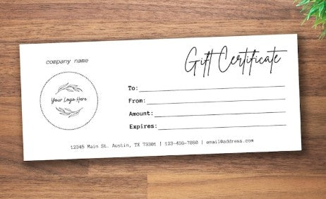 Gift Certificate