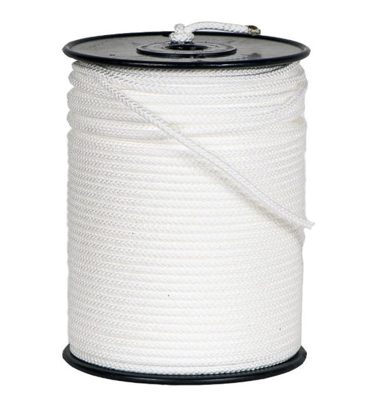 Spectra Line 4mm per foot white downhaul outhaul Chinook
