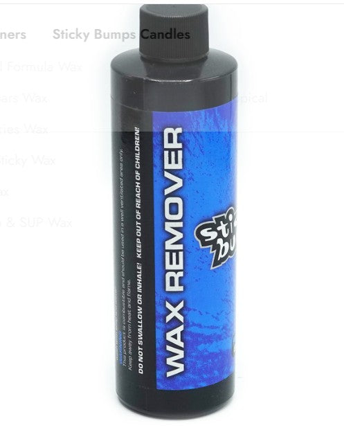 Sticky Bumps Wax Remover 8oz bottle